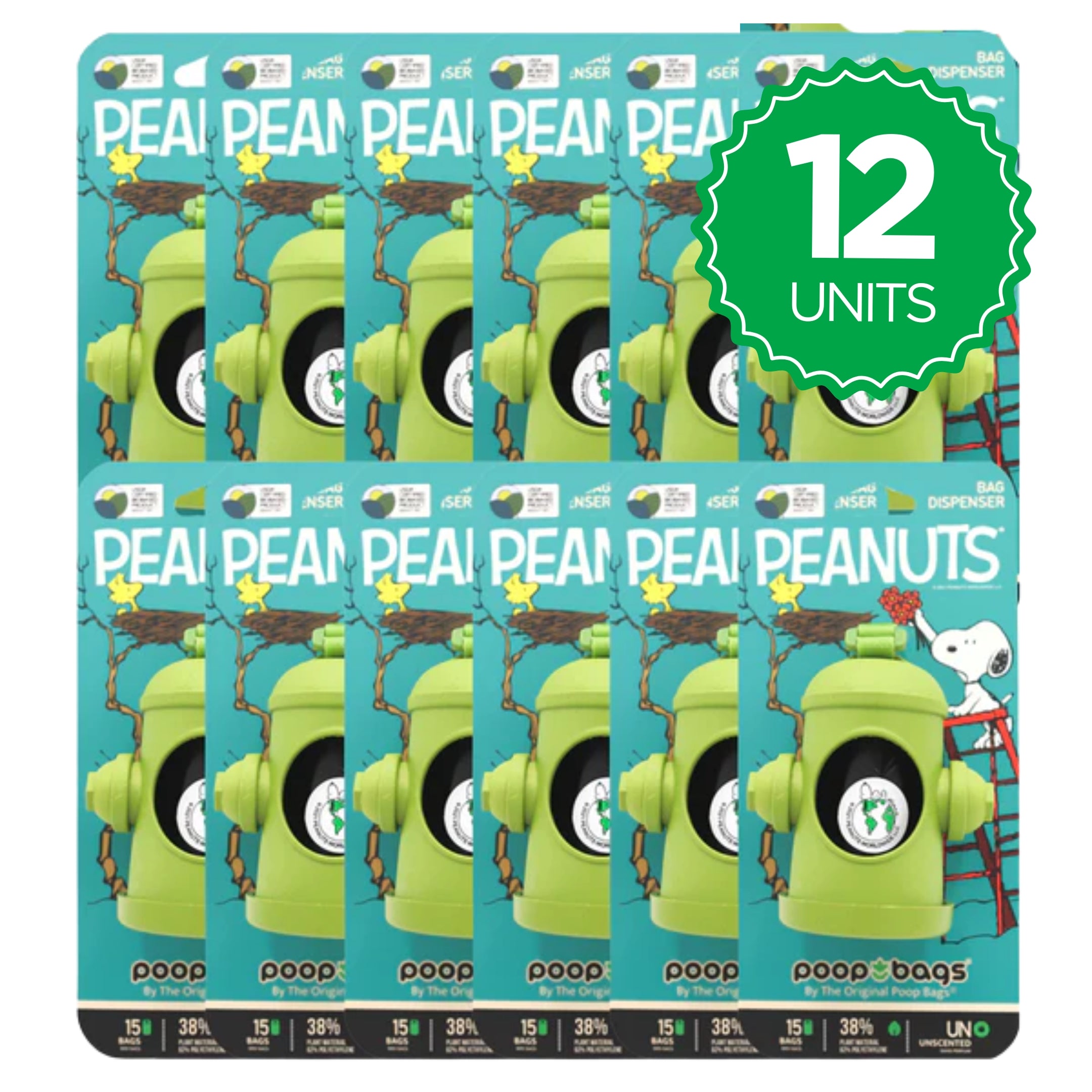 Wholesale Snoopy® Hydrant Dispenser + Leash Roll Poop Bags