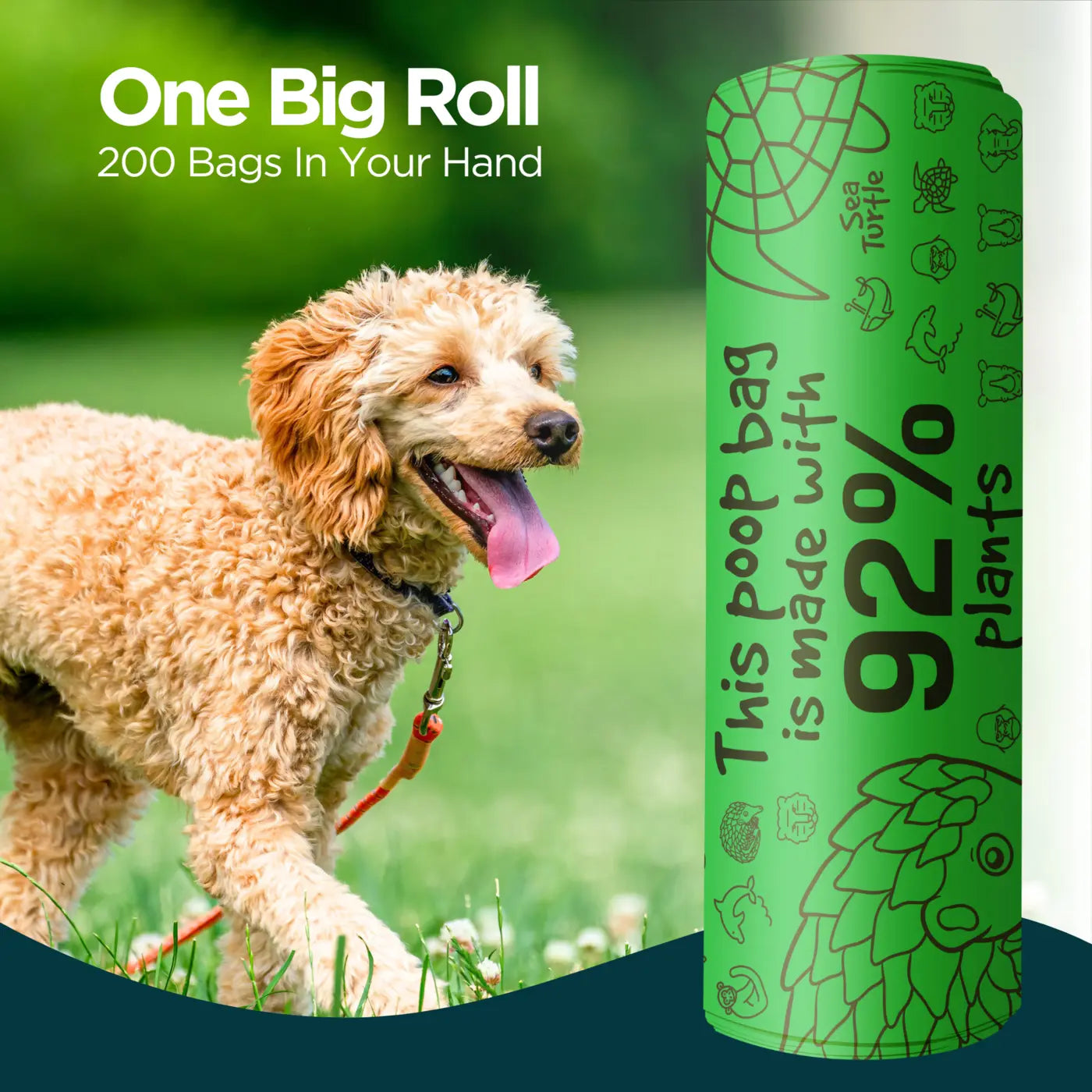 Wholesale Bulk Roll Poop Bags