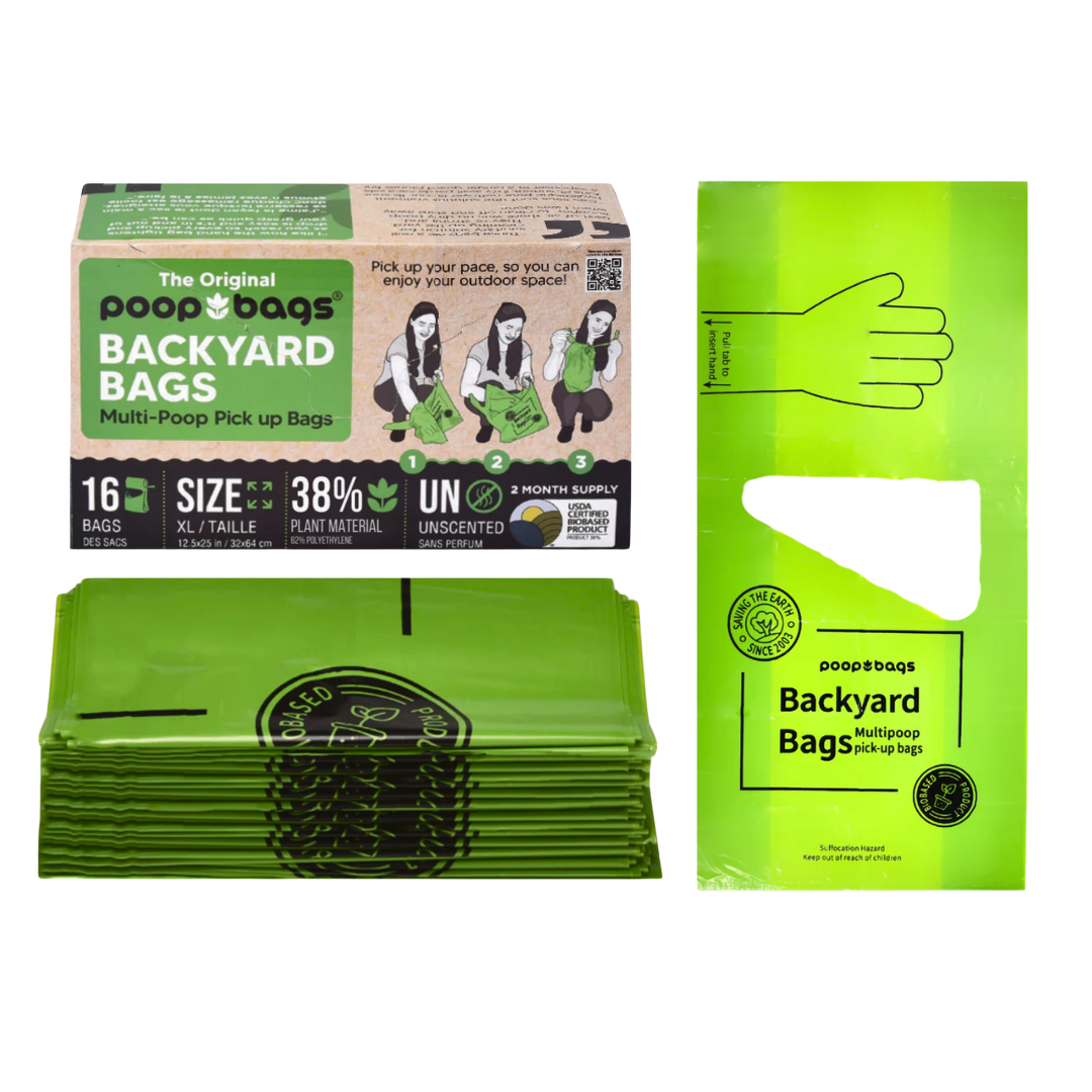 Backyard Multi Pick-up Poop Bags