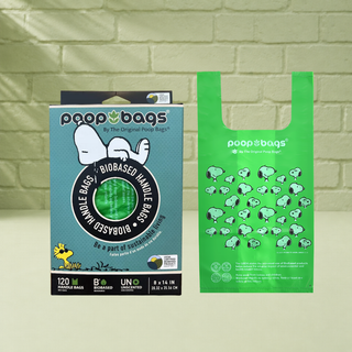 Snoopy® Handle Tie Poop Bags