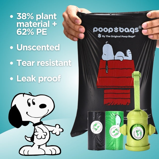 Wholesale Snoopy® Hydrant Dispenser + Leash Roll Poop Bags