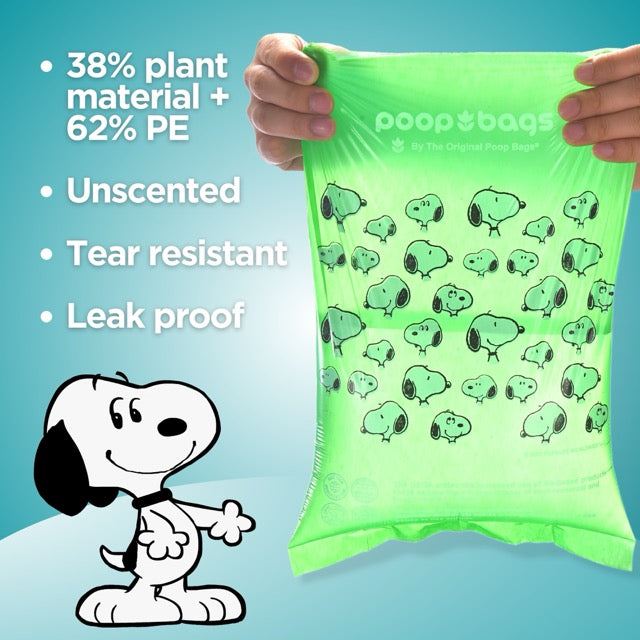 Wholesale Snoopy® Leash Roll Poop Bags