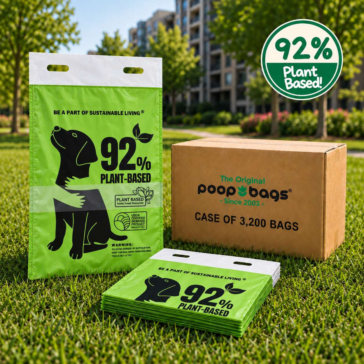 92% Plants Header Bags