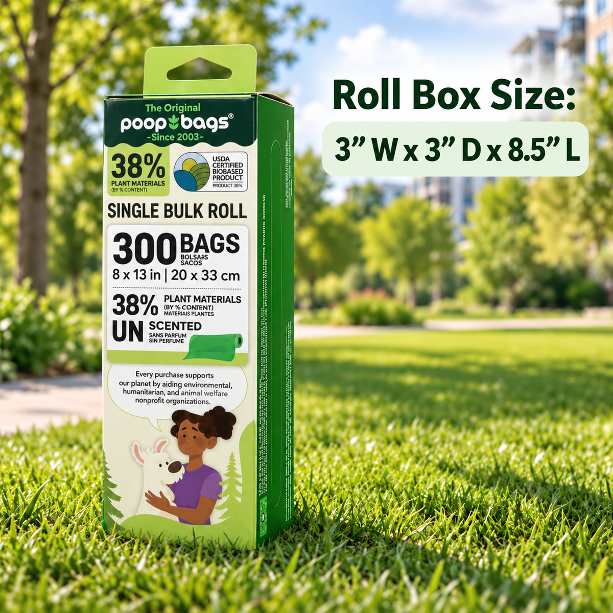 38% Plants Roll Bags