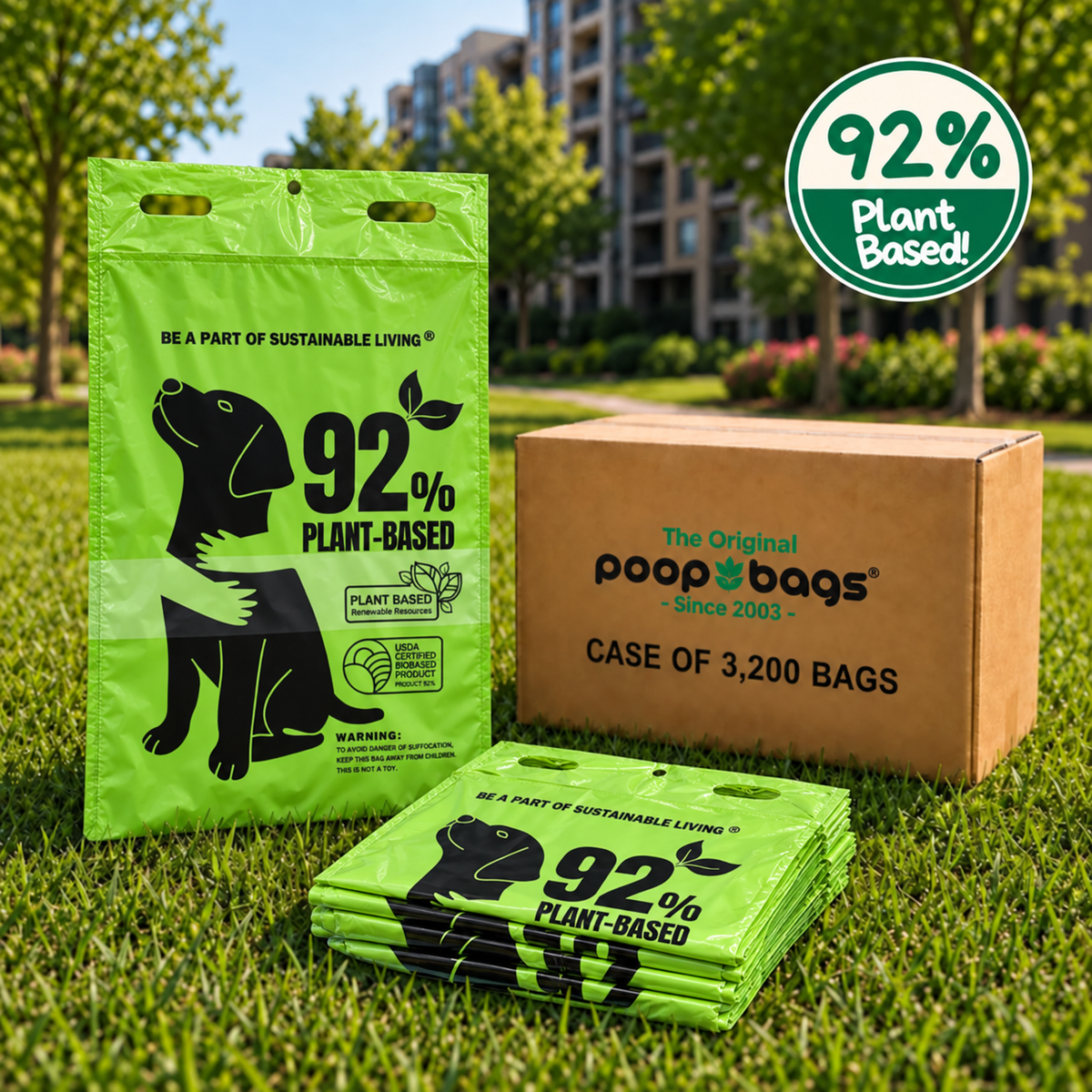 92% Plants Header Bags