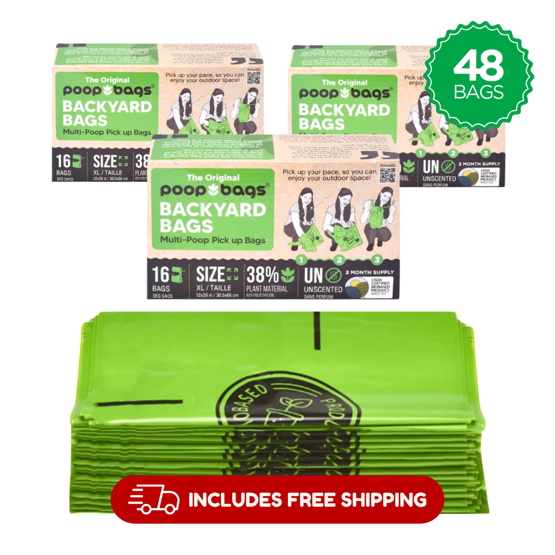 Backyard Multi Pick-up Poop Bags