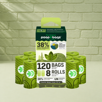 Countdown Rolls® Unscented Leash Roll Poop Bags