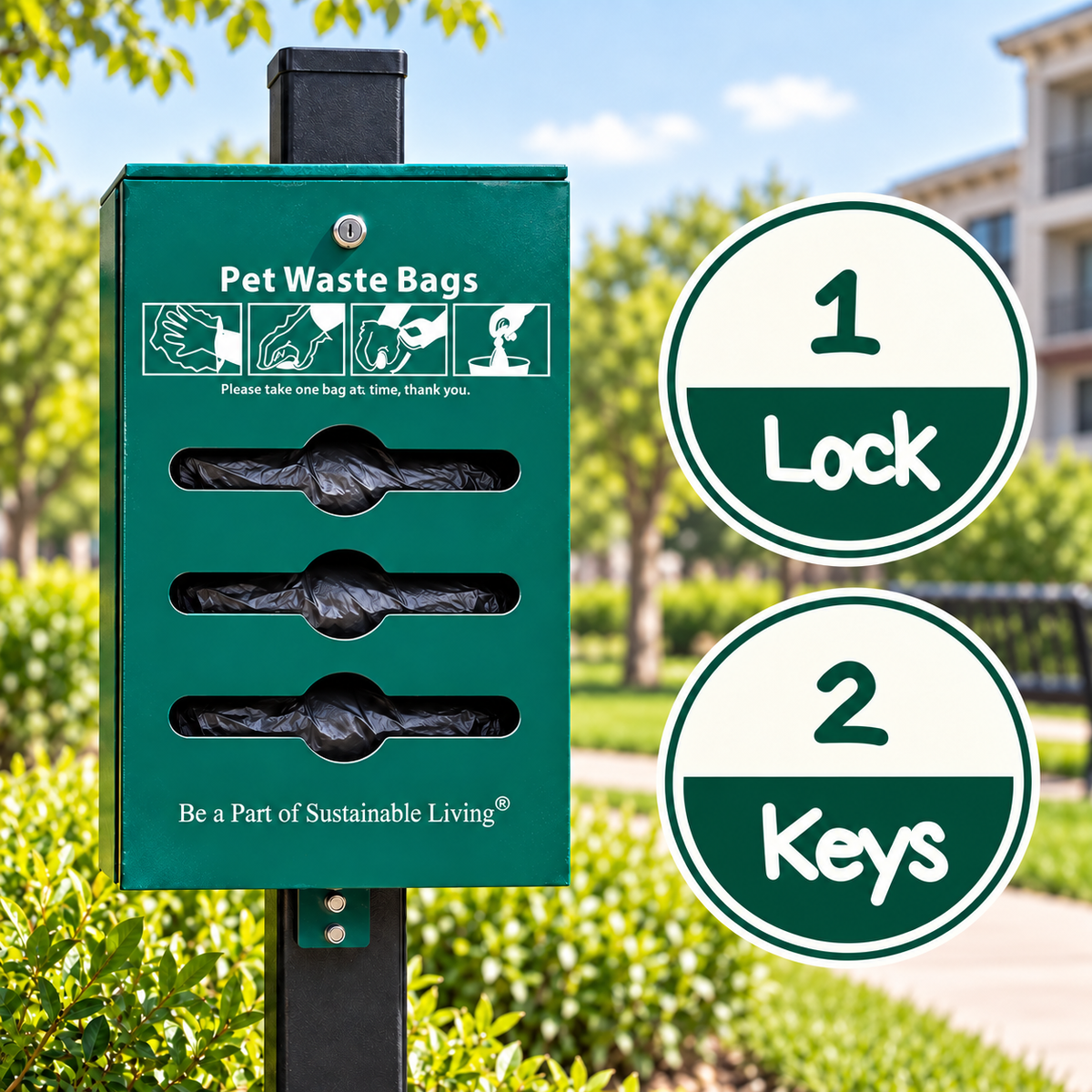 Bulk Roll Poop Bags Dispenser