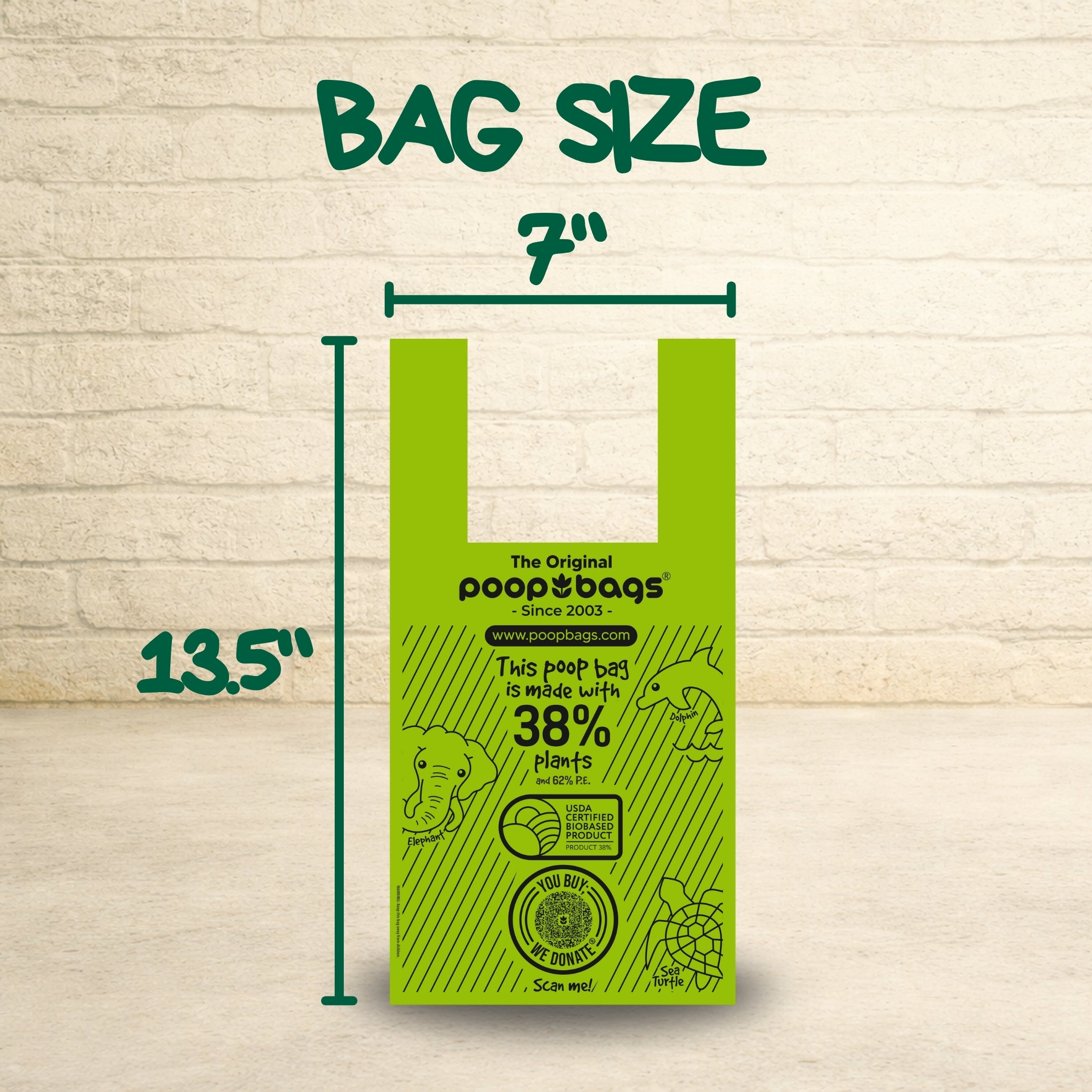 Handle Tie Poop Bags