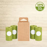 60 USDA Biobased You Buy; We Donate®️ Leash Roll Poop Bags