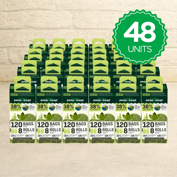 Wholesale Countdown Rolls® Unscented Leash Roll Poop Bags