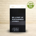 Biodegradable dog poop bags with 38% plant based material and USDA Certified Biobased Product label.