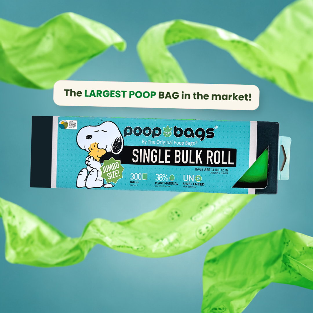 Snoopy® Jumbo Bulk Roll XL Poop Bags