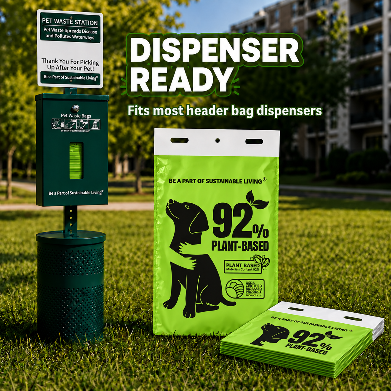 92% Plants Header Bags