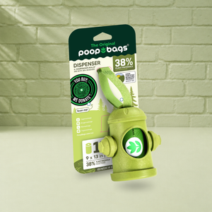 Hydrant Dispenser + Leash Roll Poop Bags