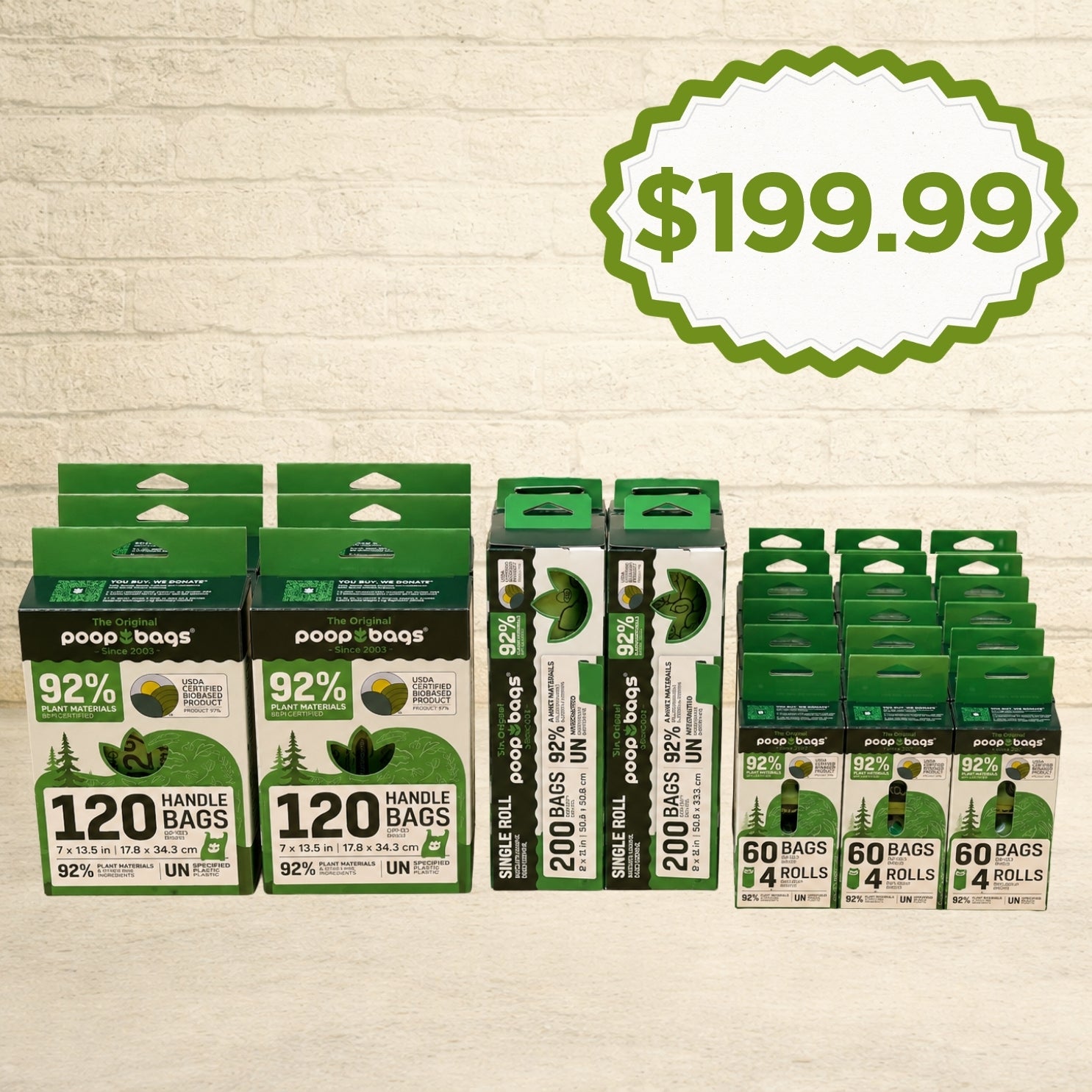 92% Biobased Starter Packs