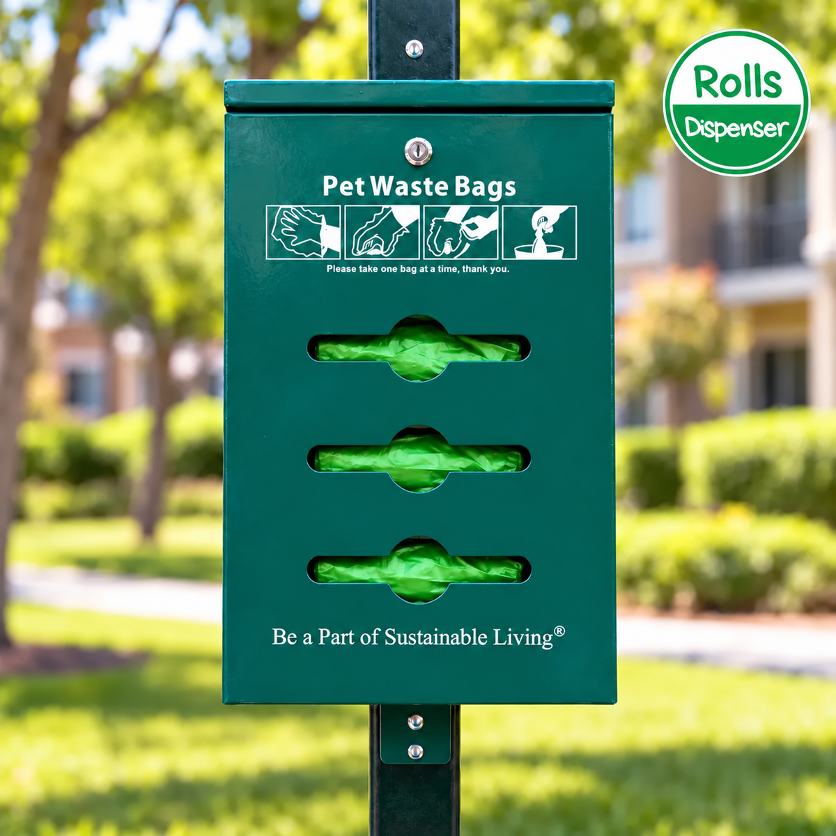 Bulk Roll Poop Bags Dispenser