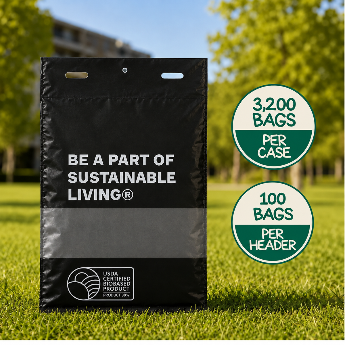 38% Plants Header Bags