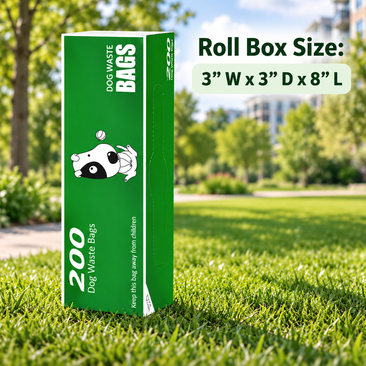 20% Recycled Roll Bags