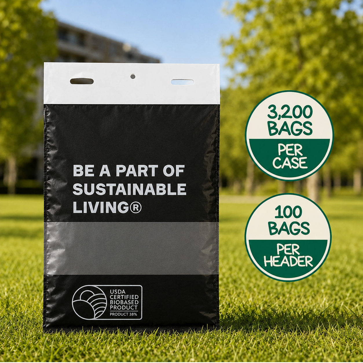 38% Plants Header Bags