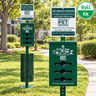 Bulk Roll Poop Bags Dog Station Kit