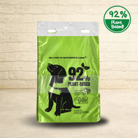 The best eco friendly dog poop bags made with 92% plant-based materials, durable leak-proof design for responsible pet waste cleanup