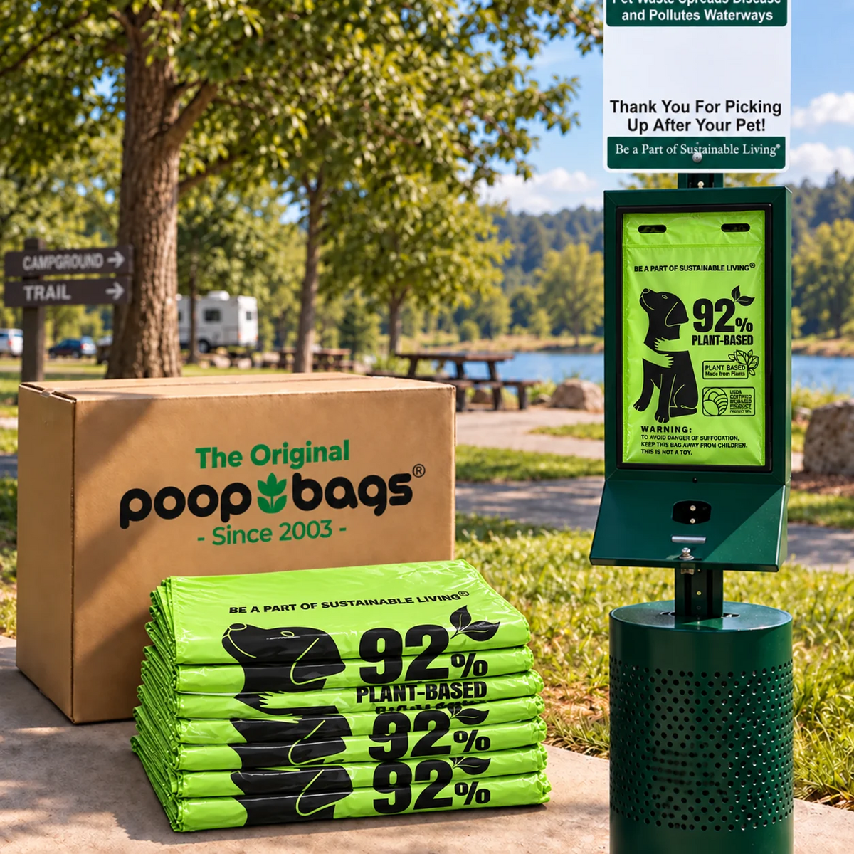 92% Plants Header Bags
