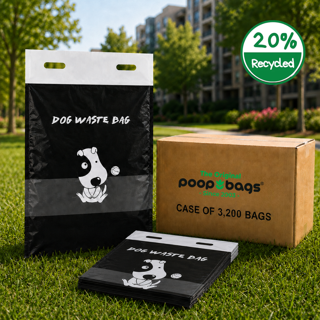 20% Recycled Header Bags