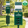 Bulk Roll Poop Bags Dog Station Kit