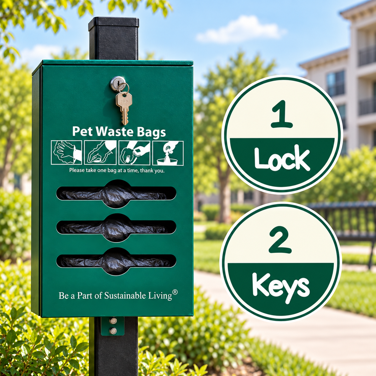 Bulk Roll Poop Bags Dispenser