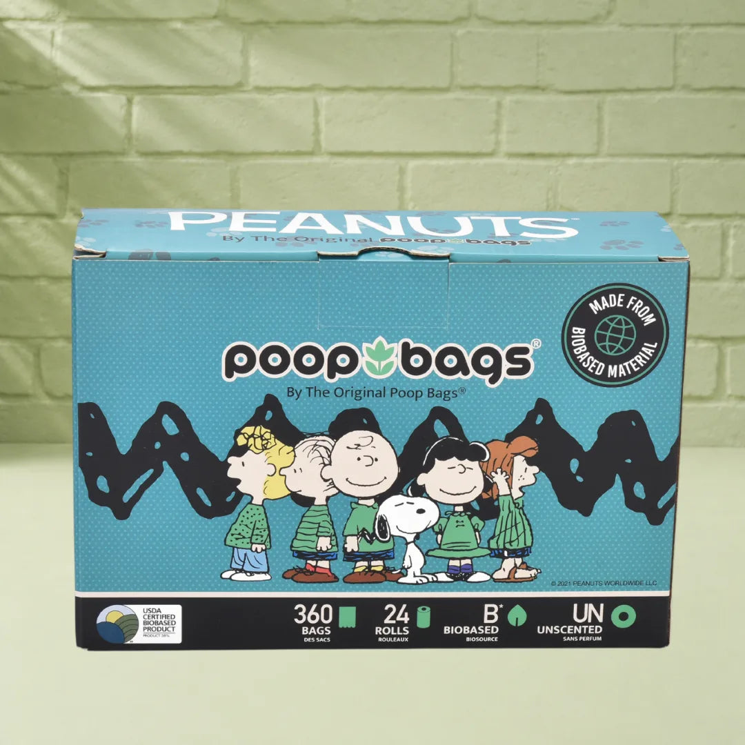 Snoopy® 360 Leash Roll Poop Bags