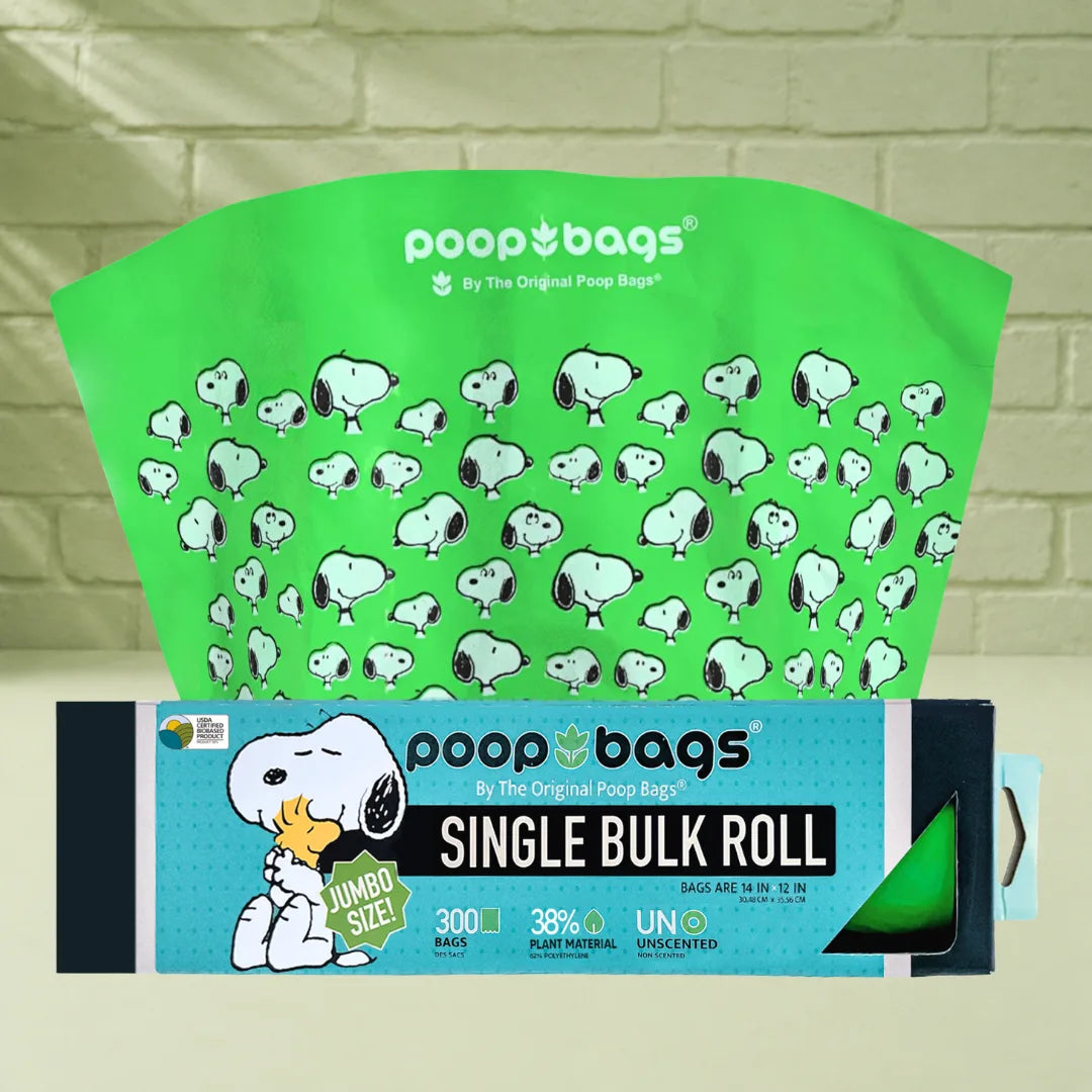Snoopy® Jumbo Bulk Roll XL Poop Bags