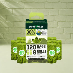 Countdown Rolls® Unscented Leash Roll Poop Bags