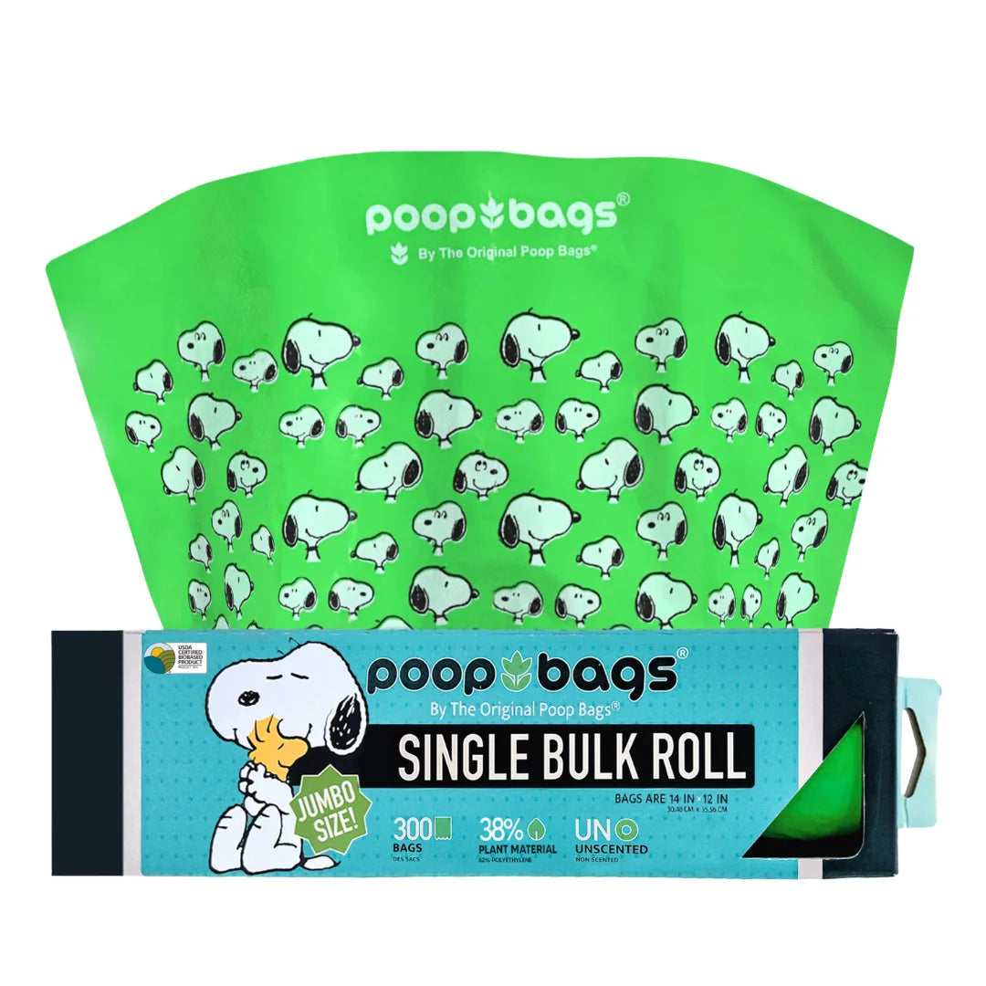 Snoopy® Jumbo Bulk Roll XL Poop Bags